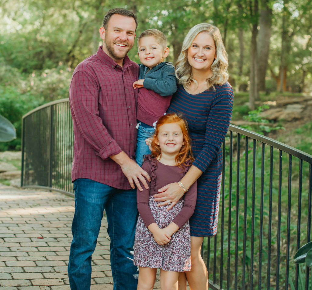 carrollton dentist zachary flink with family